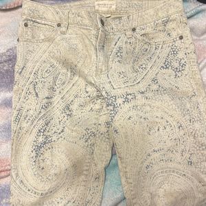 Denim&supply Ralph Lauren size 28 bleached 80s style jeans